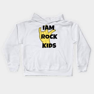 iam rockstar kids Kids Hoodie